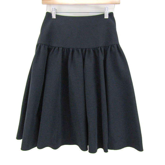 フォクシーニューヨーク スカート ボトムス ギャザー フレア