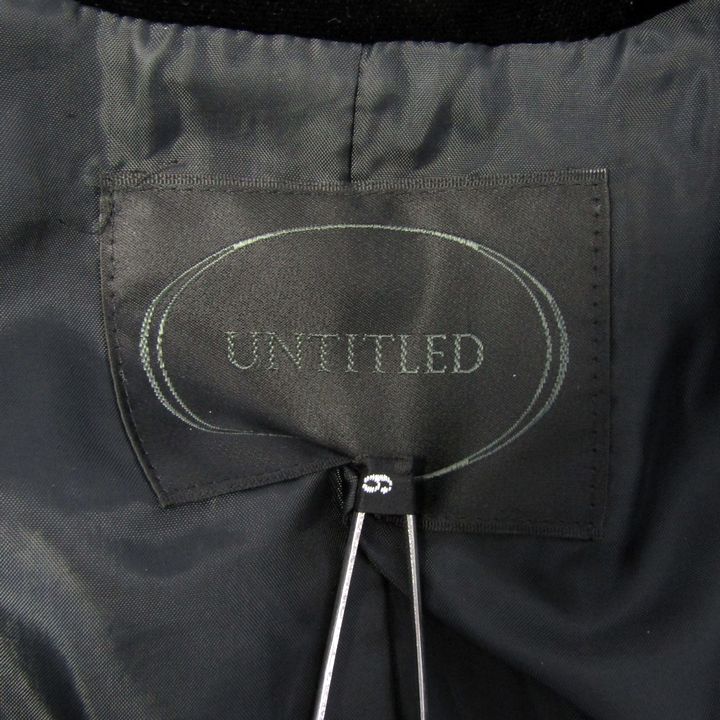 アンタイトル ジャケット カシュクール アウター 日本製 レディース 9 