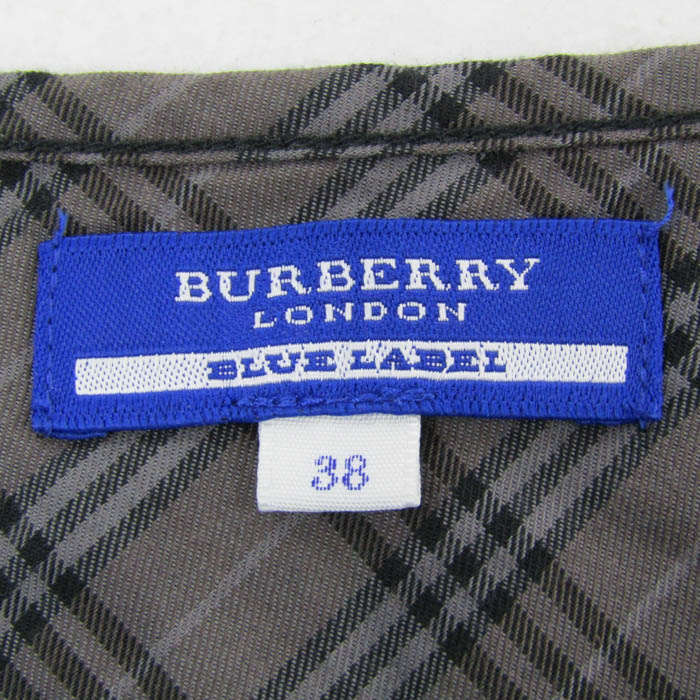バーバリーブルーレーベル 半袖Tシャツ トップス ノバチェック