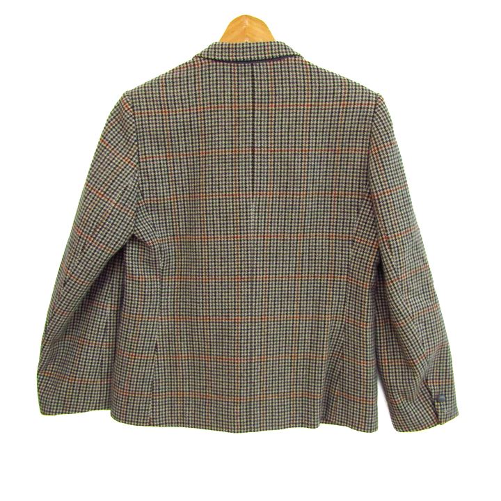 DAKS ダックス ウール チェック ジャケット サイズ13AB3 L DAKS 