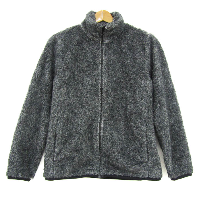 カシミヤ フルジップアップ ニットブルゾン S 0ブラック新品