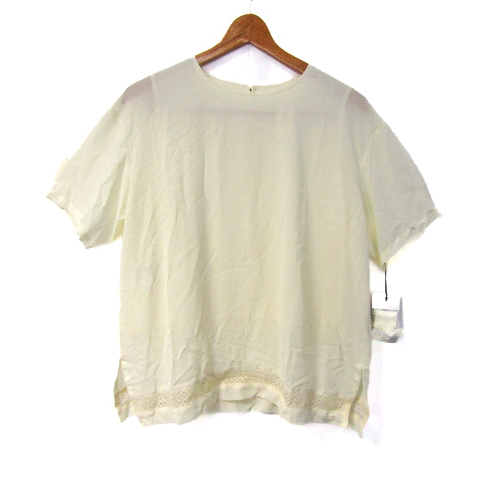 クラージュ カットソー シャツ 半袖 未使用 トップス 日本製 レディース Mサイズ イエロー coulage クラージュ カットソー シャツ 半袖 未使用 トップス 日本製