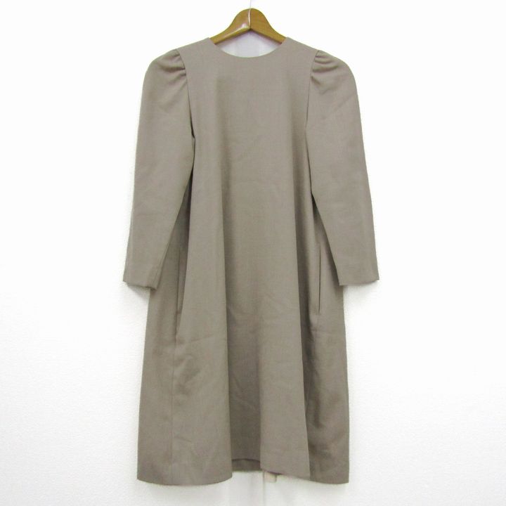 noble FOX/Caファーニットフロントボタンベスト グレー noble FOX/Ca