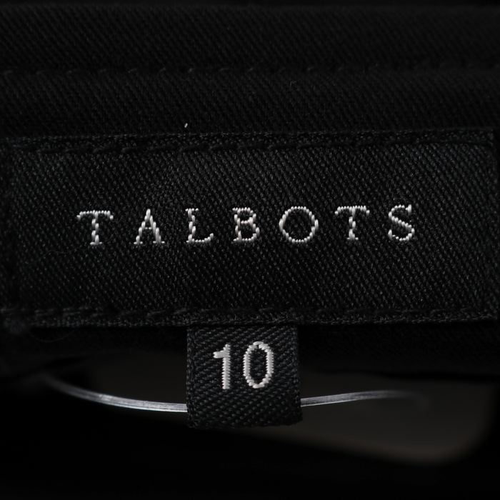 タルボット スカート タイト 未使用 ストレッチ アウター 黒 レディース 8サイズ ブラック TALBOTS