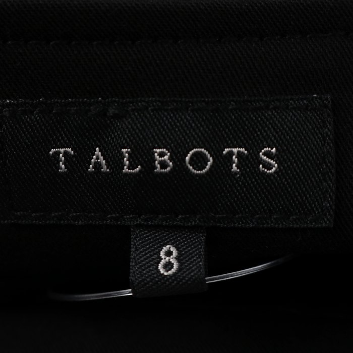 タルボット スカート タイト 未使用 ストレッチ アウター 黒 レディース 10サイズ ブラック TALBOTS