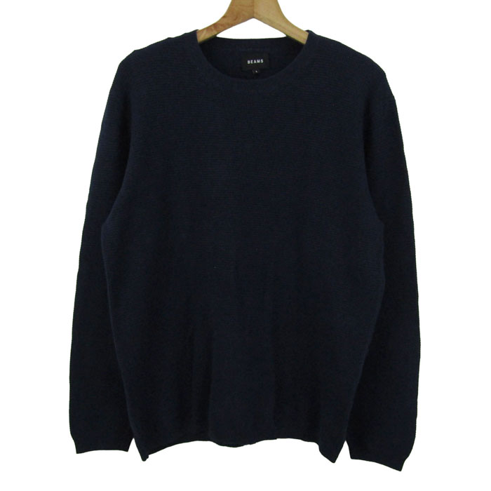 ビームス 長袖Tシャツ トップス ワッフル ロンT コットン メンズ L 