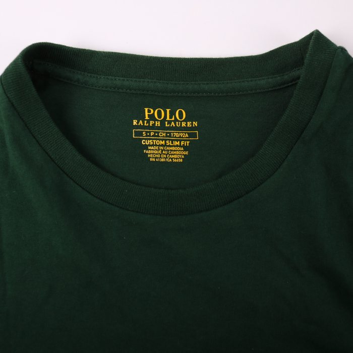 20024ラルフローレンメンズTシャツモスグリーンサイズS