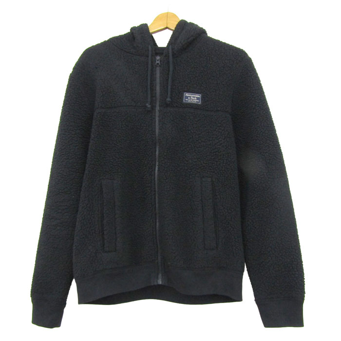アバクロンビー&フィッチ パーカー トップス 長袖 ジップアップ ボア 