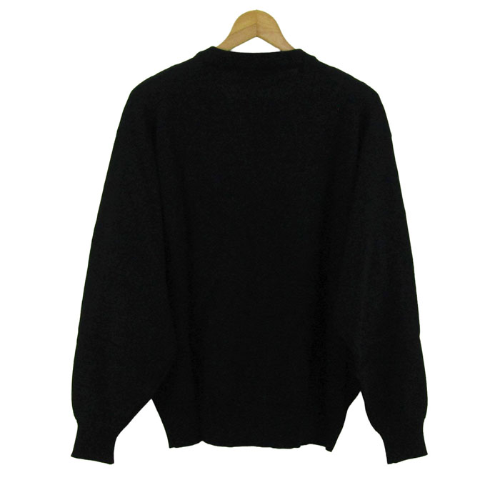 ベイヒルクラッシック ニット セーター 長袖 未使用 ウール100% ブランド トップス 黒 メンズ Mサイズ ブラック BAYHILL CLASSIC ベイヒルクラッシック ニット セーター 長袖 未使用 ウール100