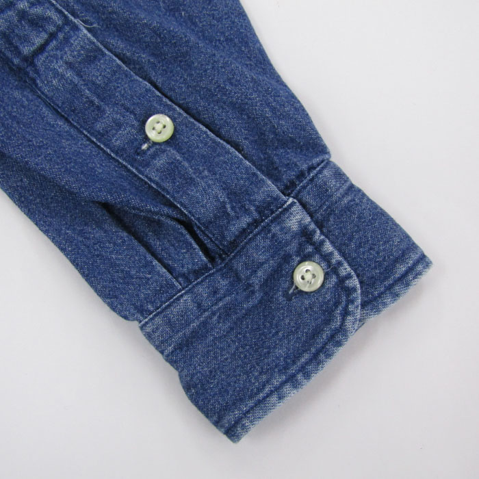 美品 RALPH LAUREN ローレンラルフローレン デニムシャツ 長袖 L POLO RALPH LAUREN（ポロ・ラルフローレン） 【並行輸入品】ラルフ