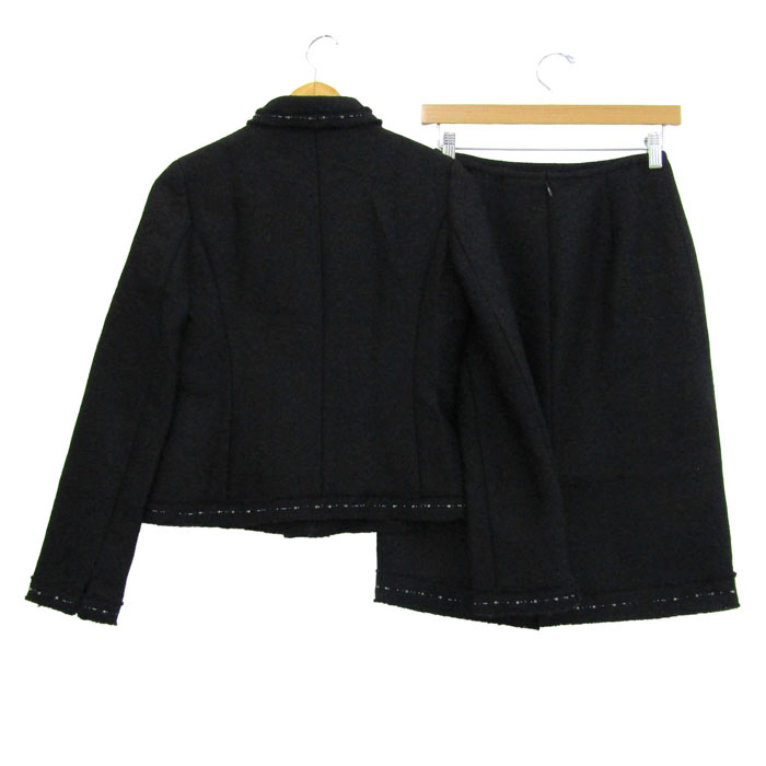 LANVIN COLLECTION セットアップ シルク混 ジャケット+スカート LANVIN