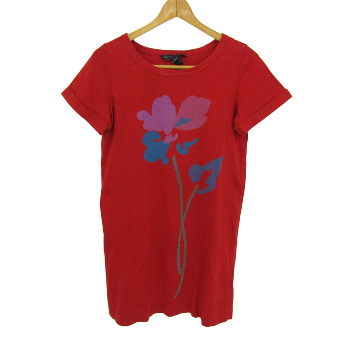 マークバイマークジェイコブス 半袖Tシャツ トップス チュニック 花柄 
