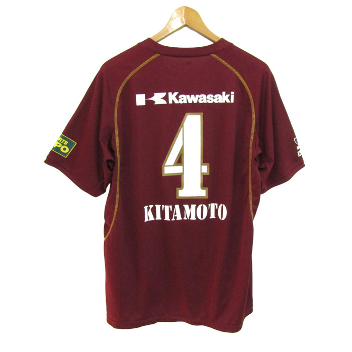 ジェイリーグ ヴィッセル神戸 半袖Tシャツ KITAMOTO ユニフォーム 