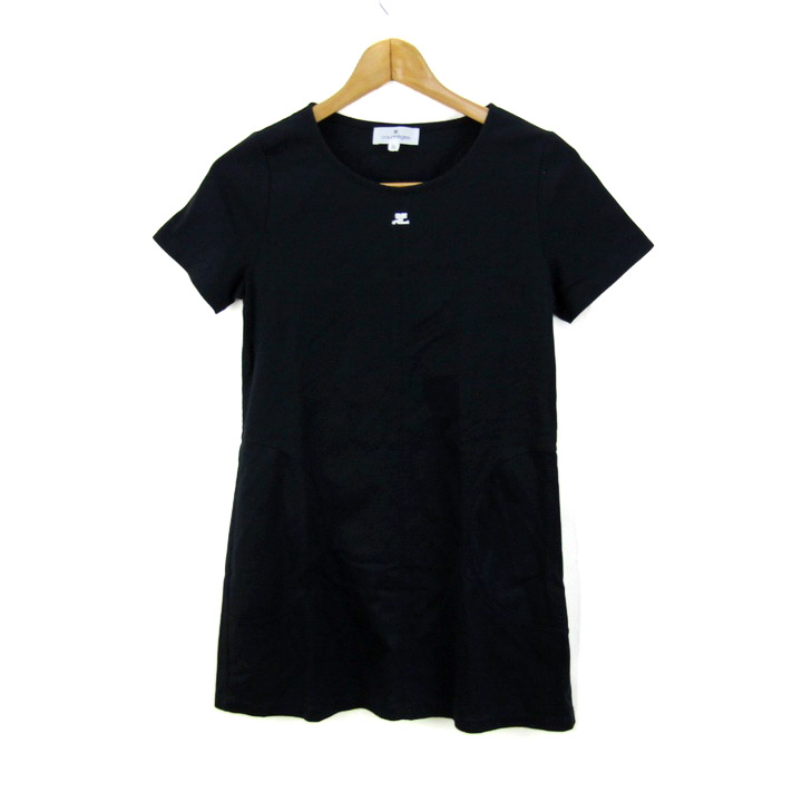 クレージュ チュニック シャツ トップス 半袖 Tシャツワンピ 