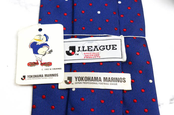 Jリーグ ネクタイ 横浜マリノス Jリーグ オフィシャルグッズ サッカー 未使用タグ付 メンズ ブルー Jleague  【中古】｜Jleague｜店舗買取｜フォーマルスーツ/小物＞ネクタイ｜USEDのアパレル通販サイト - SMASELL（スマセル）