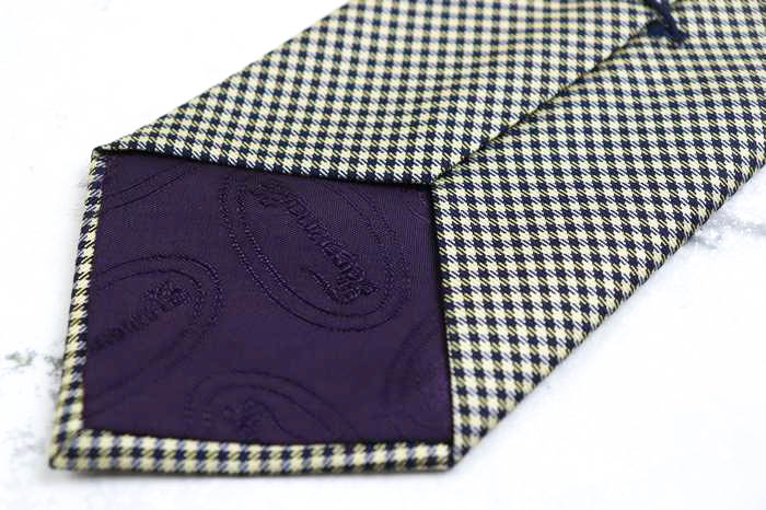 ファソナブル ブランド ネクタイ ストライプ柄 ペイズリー シルク 日本  