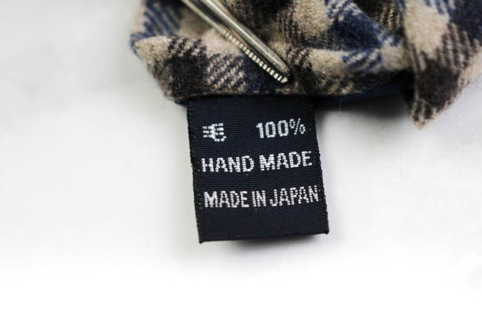 日本製バーバリーロゴチェックネクタイmadeinjapan ネイビーブルー 日本製バーバリーロゴチェックネクタイmadeinjapan ネイビーブルー