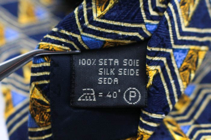 処分特価Ermenegildo Zegna ネイビーマフラーエルメネジルドゼニア