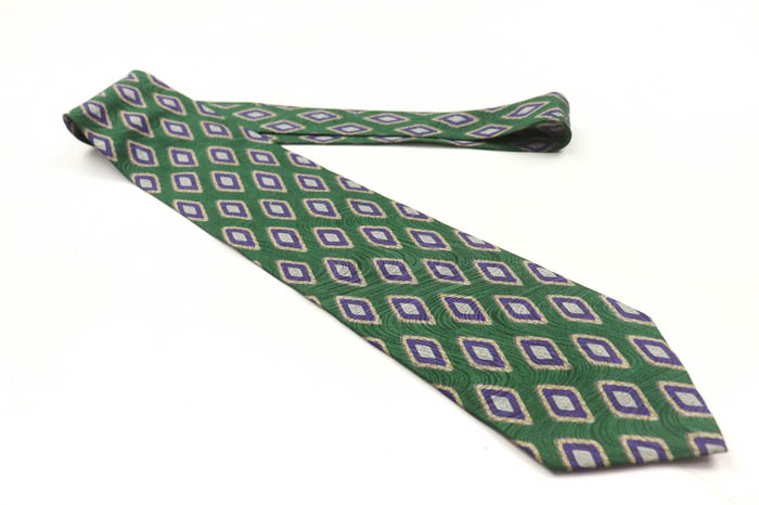 Giorgio Armani 幾何学模様 ネクタイ