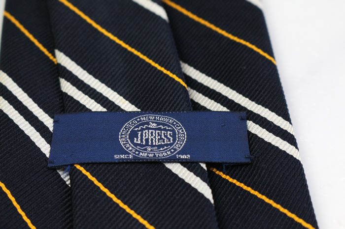 Brooks Brothers 　JPress ニットストライプネクタイ Brooks Brothers JPress ニットストライプネクタイ