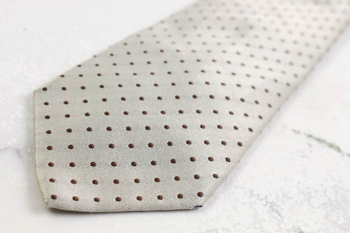 シルクサテンドットネクタイ／1070（10colors） | NECKTIE