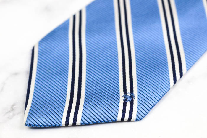 美品 ブルックスブラザーズ ネクタイ シルク ゴールデンフリース ストライプ柄 Yahoo!オークション -「ブルックスブラザーズ ネクタイ