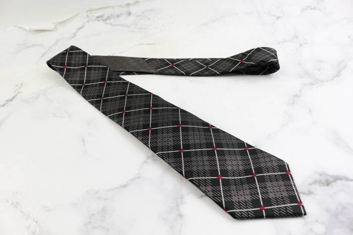 東京ディズニーリゾート ブランド ネクタイ シルク 格子柄 チェック柄