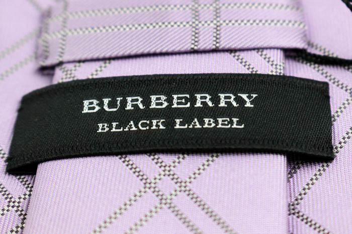 バーバリーブラックレーベル ブランド ネクタイ チェック シルク 未使用タグ付 PO メンズ パープル BURBERRY BLACK LABEL  【中古】｜BURBERRY BLACK LABEL｜店舗買取｜フォーマルスーツ/小物＞ネクタイ｜USEDのアパレル通販サイト -  SMASELL（スマセル）