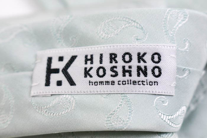 ヒロココシノ ブランド ネクタイ ペイズリー シルク 未使用タグ付 PO メンズ ホワイト HIROKO KOSHINO 【中古】｜HIROKO  KOSHINO｜店舗買取｜フォーマルスーツ/小物＞ネクタイ｜USEDのアパレル通販サイト - SMASELL（スマセル）