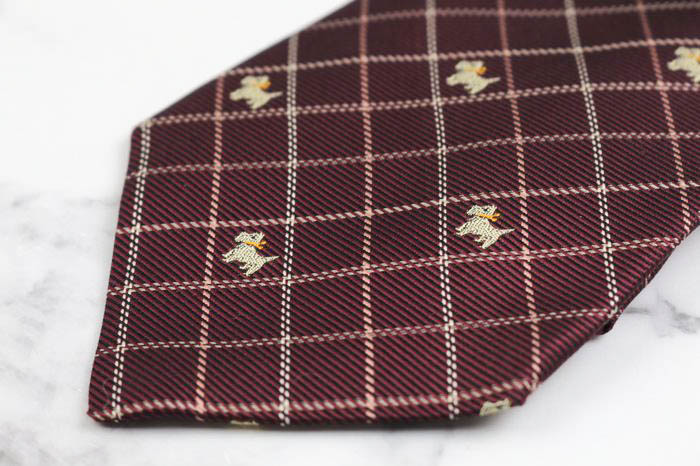 チャップスラルフローレン ブランド ネクタイ チェック柄 シルク 日本