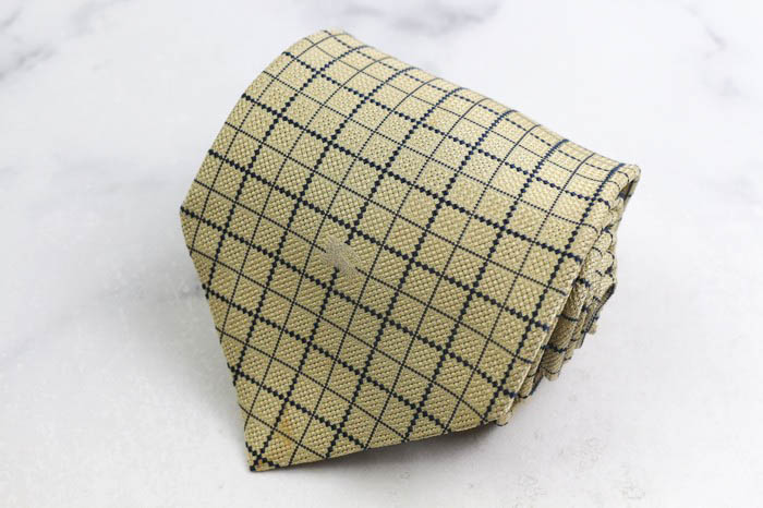美品 バーバリー ネクタイ シルク ホースマーク チェック柄 ベージュ チェック シルクタイ (アーカイブベージュ Beige) - メンズ
