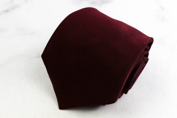 Maker's Shirt 鎌倉シャツ　ネクタイ　ブラウン　ソリッド メーカーズシャツ鎌倉 鎌倉シャツ ネクタイ ダークブラウン 無地