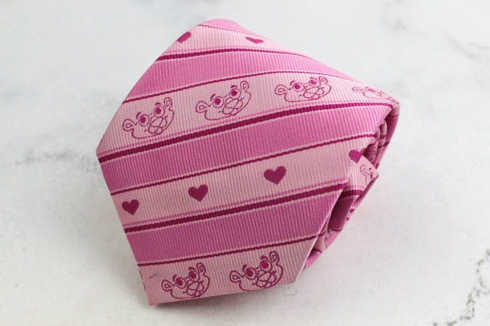 ピンクパンサー ブランド ネクタイ ストライプ柄 キャラクター柄 小  