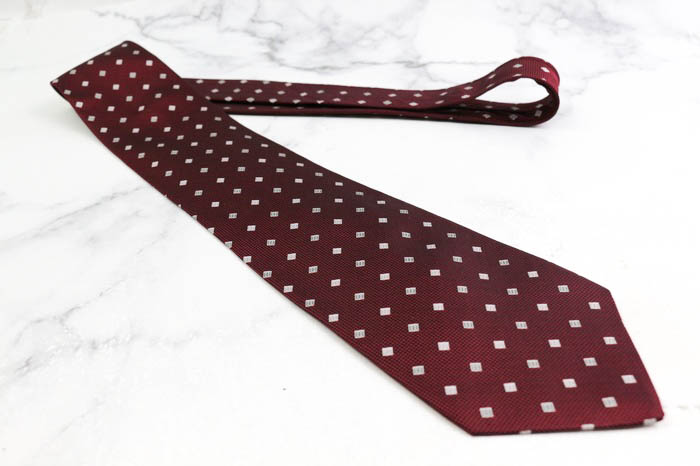 1156 【美品】 ダックス ネクタイ チェック ロゴグラム 新品 ダックス DAKS ネクタイ イタリア製 ロゴケース付き チェック001