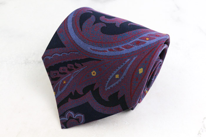【未使用級】ETRO ブランドネクタイ　シルク 12)/ETRO(エトロ) ネクタイ/ 7 新品同様品（エトロ ブランド