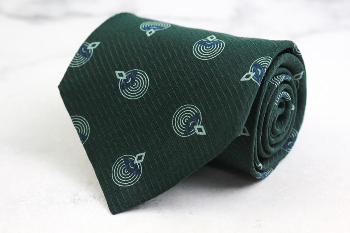 ジョルジオアルマーニ ブランド ネクタイ シルク 小紋柄 伊製生地