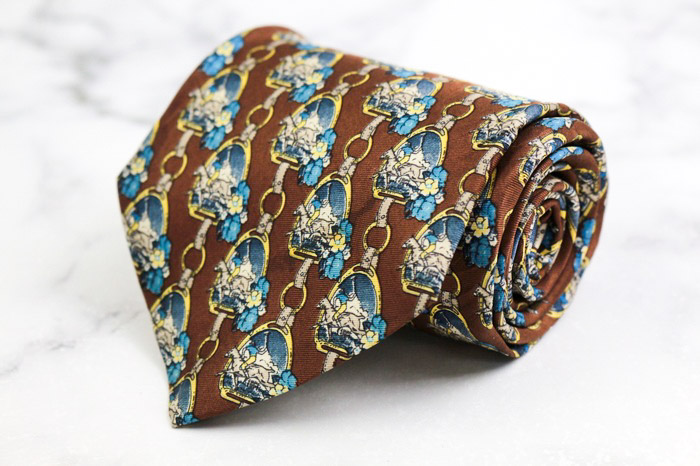 FENDI フェンディ ちらばっ ショルダーバッグ - 茶系(総柄) 【古着  