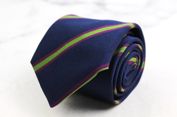 極美品】Charvet／シャルべ／スクエア／小紋柄／ブルーグリーン