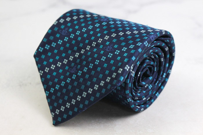 【美品】vivienne ヴィヴィアン　ネクタイ　オーブ　地球　エンジェル　光沢 vivienne ヴィヴィアン ネクタイ オーブ 地球 エンジェル 光沢