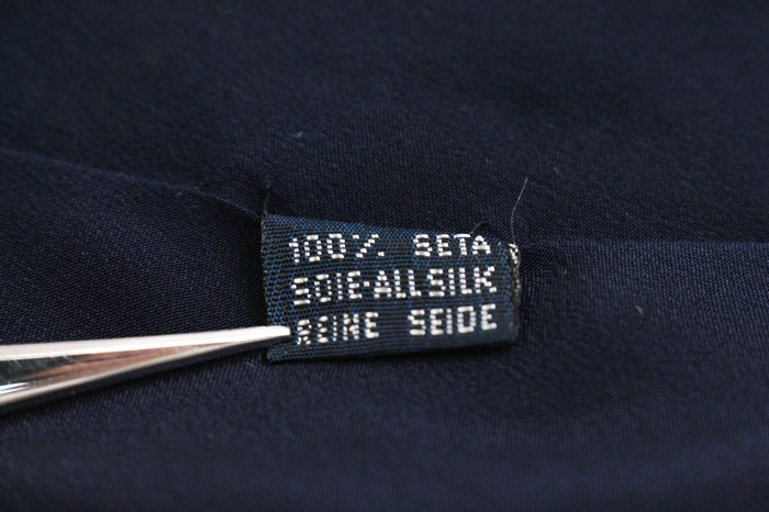 1円 mila schon【伊】/メンズ ネクタイ シルク100％ 伊製 幾何学柄ハンドメイド フォーマル ミラショーン/ピンク×ブルー/青/h513*