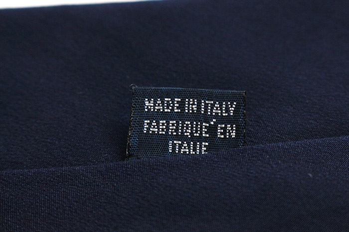 1円 mila schon【伊】/メンズ ネクタイ シルク100％ 伊製 幾何学柄ハンドメイド フォーマル ミラショーン/ピンク×ブルー/青/h513*