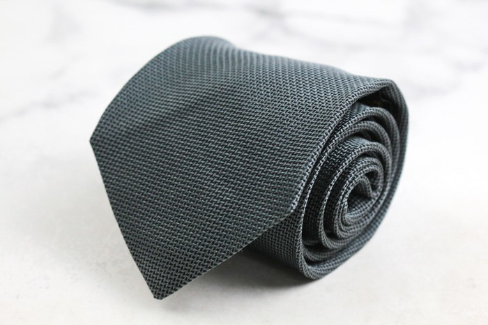 ドミニクフランス シルク ネクタイ ストライプ 中古 ABランク