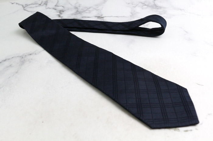 BURBERRY BLACK LABEL チェック柄ネクタイ バーバリー ブラック