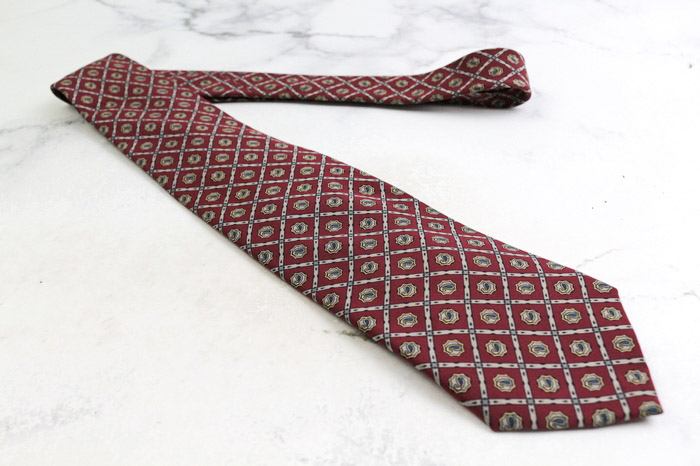 クリスチャンディオール ブランド ネクタイ シルク ペイズリー柄 総柄