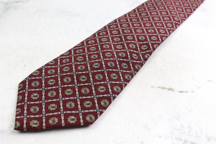 クリスチャンディオール ブランド ネクタイ シルク ペイズリー柄 総柄