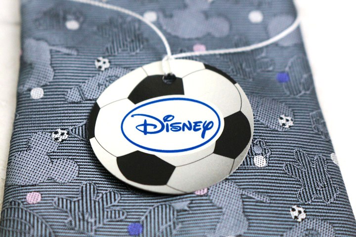 ディズニー ブランド ネクタイ ミッキー キャラクター 未使用タグ付 PO