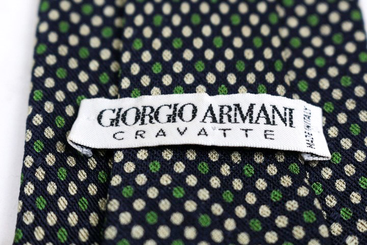【新品】ジョルジオアルマーニ ドット柄シルク製ネクタイ イタリア製 楽天市場】GIORGIO ARMANI ジョルジオ アルマーニ ネクタイ