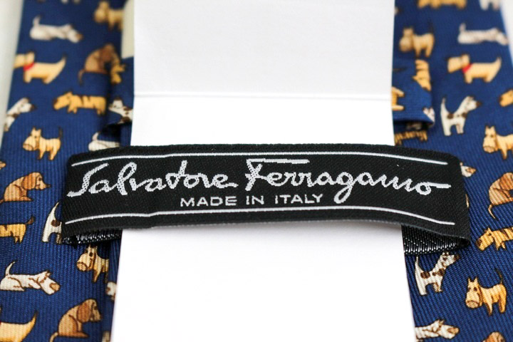 未使用タグ付 FERRAGAMO フェラガモ シルク スカーフ 2点♪