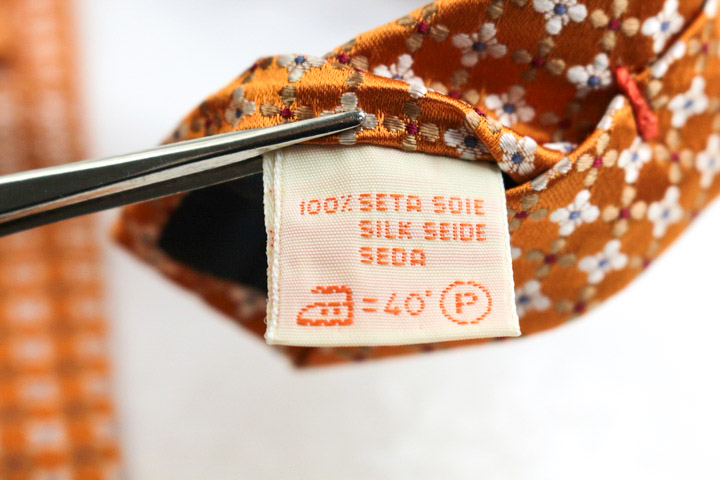 エルメネジルドゼニア ブランド ネクタイ シルク 小紋柄 総柄 格子柄