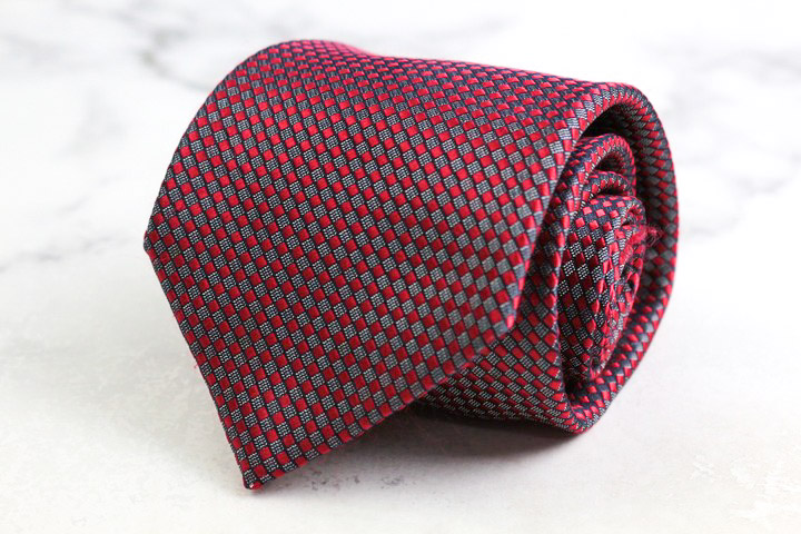 Ermenegildo Zegna ネクタイ ブラウン ドット パターン柄 Ermenegildo Zegna ネクタイ ブラウン ドット パターン柄